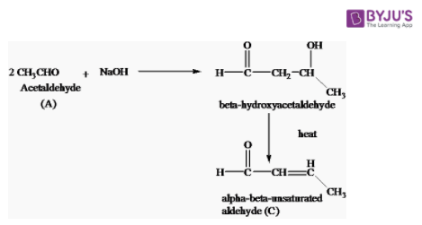 Acetaldehyde reacts with NaOH Acetaldehyde reacts with NaOH